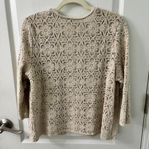Macrame Lace Cardigan from Appleseed's, PL - Picture 4 of 4